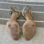 Steve Madden Theresa Gold Strappy Buckle Heels in Champagne Gold Size 9 Photo 9