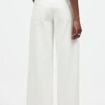 Madewell NWT White Superwide-Leg Jeans Size 26 Photo 1