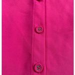 Banana Republic  Dark Pink Boat Neck Long Sleeve Button Back Mini Dress 2‎ - NWT Photo 11