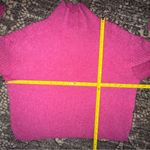 Free People  Women’s Size L Festive Fuchsia Pink Cashmere Aubrey Sweater Photo 6