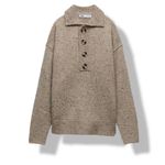 ZARA  Polo Collar Knit Sweater Photo 2