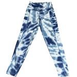 American Eagle  blue tye dye leggings Photo 0