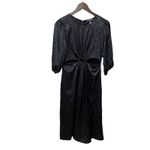 AQUA  Cutout O‎ Ring Midriff Dress Size small Photo 4