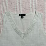 Cable & Gauge  Boho Lace Sleeveless Tank top - Small Photo 2