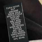 Karen Scott  Deep black Napa Valley floral long sleeve shirt Photo 15