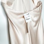 NWT Significant Other Vienna Satin Halter Gown Dress Women's Blush Size 10 Photo 3