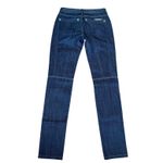 Roberto Cavalli Low Rise Straight Slim Leg Jeans Dark Wash Flap Pocket 27x34 Photo 1