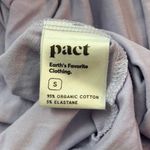 Pact  Size S Strappy Tank Dress Stretch Jersey Organic Cotton Purple Pockets Photo 4