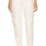 MOTHER Denim MOTHER The Curbside Cargo Flood in Egg Nog Size 29 Photo 11