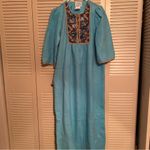 VINTAGE Tiffany Loungewear housecoat robe nightgown size small Blue Photo 3