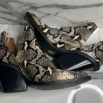 Jeffrey Campbell  x Free People Women's Snakeskin Festival Boho Ankle Boots Sz 7 Photo 4