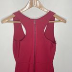 BCBGMAXAZRIA  Gisela rio red racerback bandage dress size M Photo 4