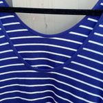 Forever 21  Essentials Blue & White Striped Mini Dress Photo 1