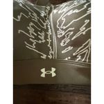 Under Armour  High Support Sports Bra Graphic Print Crisscross Back Olive Green M Photo 1