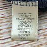 Joie ‎ Yasmine Blue V-Neck Waffle Knit Long Sleeve Top Size S New Made in USA Photo 4