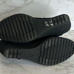 Cole Haan  Black Suede Michelle Shearling Waterproof Rain Wedge Booties size 10 B Photo 7