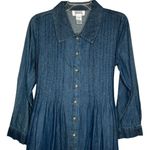 Vintage Mainstreet‎ Blues Dress Blue Size 12P Photo 1