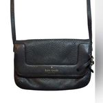 Kate Spade Black Leather Classic Foldover Crossbody Bag Photo 1