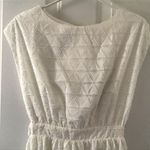 J.O.A. NWT WHITE SELF PRINT SHEATH DRESS. XS Photo 5