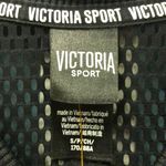 Victoria's Secret Victoria Secret Sport Mesh Full Zip Jacket Black Size Small‎ EUC Photo 3