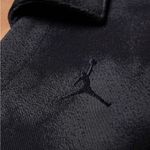 Jordan  collared knit top in smoke gray large Photo 7