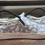 Vans  Blue and White Slip one Size 8.5 Photo 7