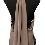 BCBG MAXAZRIA Spanish Moss Halter Asymettrical Open Back Chiffon Dress (NWT) Photo 2