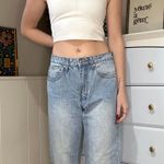 Princess Polly Straight-Leg Jeans Photo 0