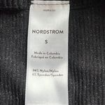 Nordstrom  Ribbed Black High-Waisted Leggings Small Photo 6