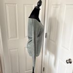 White House | Black Market Light Sea Foam Green Sweater Photo 3