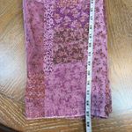 Pilcro  Anthropologie The Roamer Floral Patchwork Pants Pink Purple Size 28 Photo 11