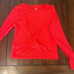 All In Motion Crop along sleeve Top Small Photo 0