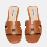 Steve Madden Sandals Haydn Cognac Leather Photo 1