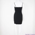 Ruby Rox  USA-made black mini bodycon‎ dress spaghetti strap, size S Photo 5