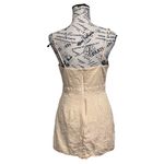 Lulus  Gingham Mini Dress S Butter Yellow Sweetheart Coquette Cottegecore Preppy Photo 4