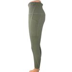 Lululemon Women's Green High Waisted Yoga Capri Athletic Leggings Pants Size 4 Photo 1