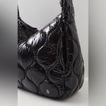 035. Free People Surplus Shine Carryall Bag in Black Patent Photo 2