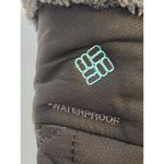 Columbia  Waterproof Snow Boots Minx Size 5 Black + Blue Photo 1