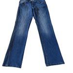 DL 1961 Womens Size 33β Mara Straight Leg Mid Rise In Carlton Denim Jeans Photo 0