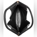 Donna Karan  Laser Cut Oversized Hobo Baldwin Shoulder Bag w/ Matching Pochette Photo 2