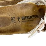 Birkenstock Yao Sandals White Double Buckle 37 L6M4 Photo 8