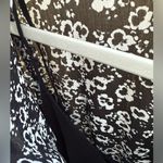 J.Crew Mercantile Black and White Floral Flowy Sheer Long Ruffle Sleeve… Photo 6