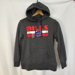 Buffalo Bills NFL‎ Pro Line Fanatics Hoodie Gray Red White Womens Size Medium Photo 1