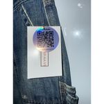 Abercrombie & Fitch Blue Denim Medium Wash Cotton Flare Wide Leg Jeans Size 10 Photo 6