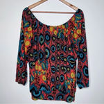 Karina Grimaldi 100% Silk Jersey Boat Neck Top Size XS Photo 0