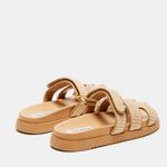 Steve Madden  Mayven Sandals in Natural Raffia 9.5 Womens Slides Photo 4