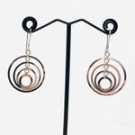 Solid 14K white gold, made in Italy, earrings, NWOT Photo 11