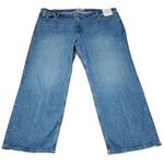 Abercrombie & Fitch Abercrombie 24 Short 90s Relaxed Fit High Rise Jeans Medium Wash Blue Size 37 Photo 0