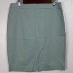 CAbi  Mint Twill Pencil Skirt Size 6 Photo 0