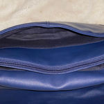 Cabin creek NAVY BLUE LEATHER PURSE    Crossbody Genuine Leather Photo 5